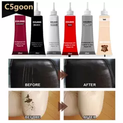 C5GOON 20ml Gel De Reparo De Couro Reparação De Carro Arranhões Rachaduras Casa Assento Sofá Complementar Remodelação Cr