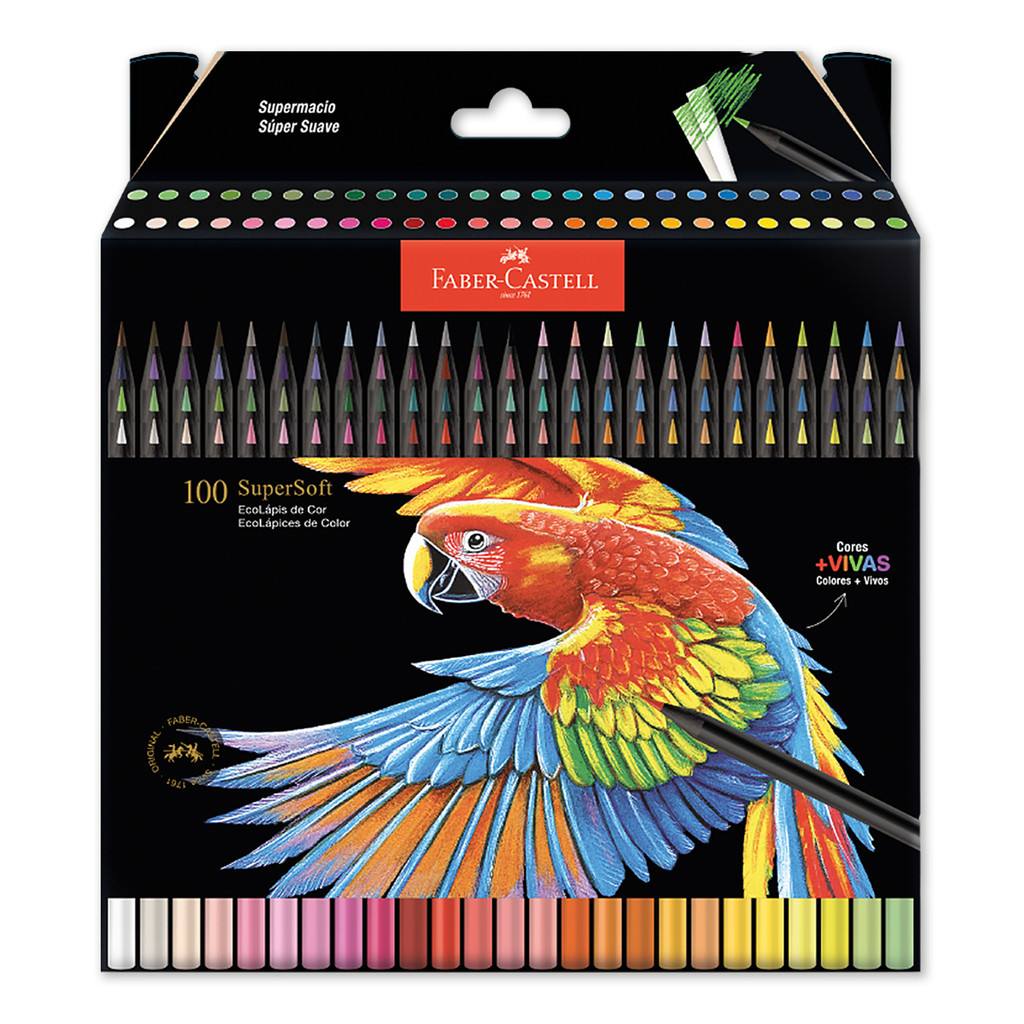 Estojo Faber Castell 100 Cores: Onde Comprar | BuscaProdutos