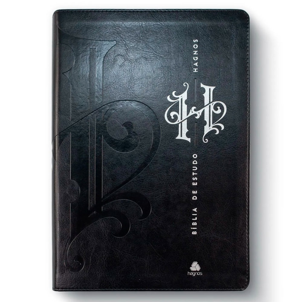 Bíblia de Estudo Hagnos | King James | Capa Luxo Preta em Oferta na Shopee