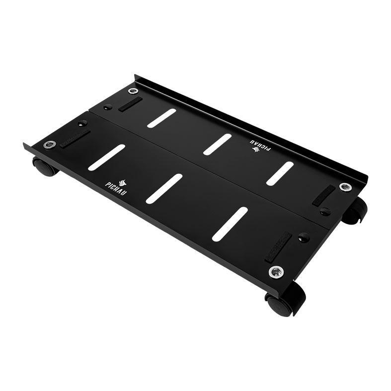 Suporte Para Gabinete Pichau KG100, Com Rodas, Regulagem de Largura, Preto, PCH-KG100-BL01