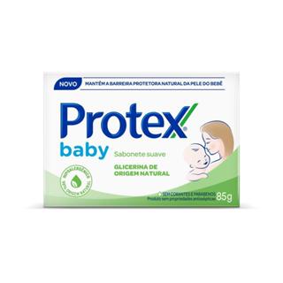 SABONETE EM BARRA PROTEX BABY GLICERINA NATURAL SUAVE 85G em Oferta na Shopee
