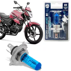 Lâmpada Moto H4 Super Branca 8500k 35W 12V Fazer 150 a 2024
