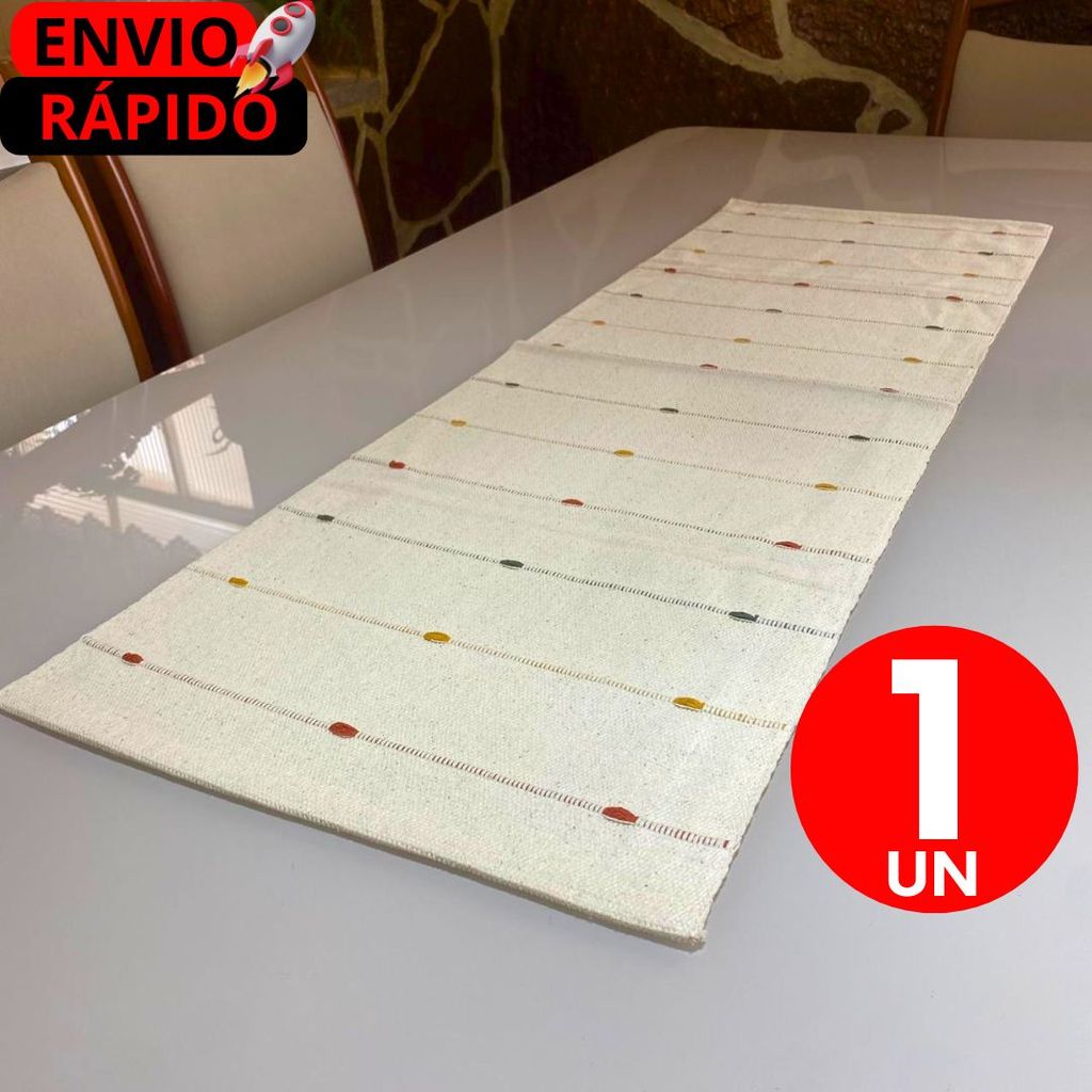 Centro de Mesa Glamour Luxo Artesanal Tear Reforçado – Para Sala, Cozinha ou Jantar Especial em Casa