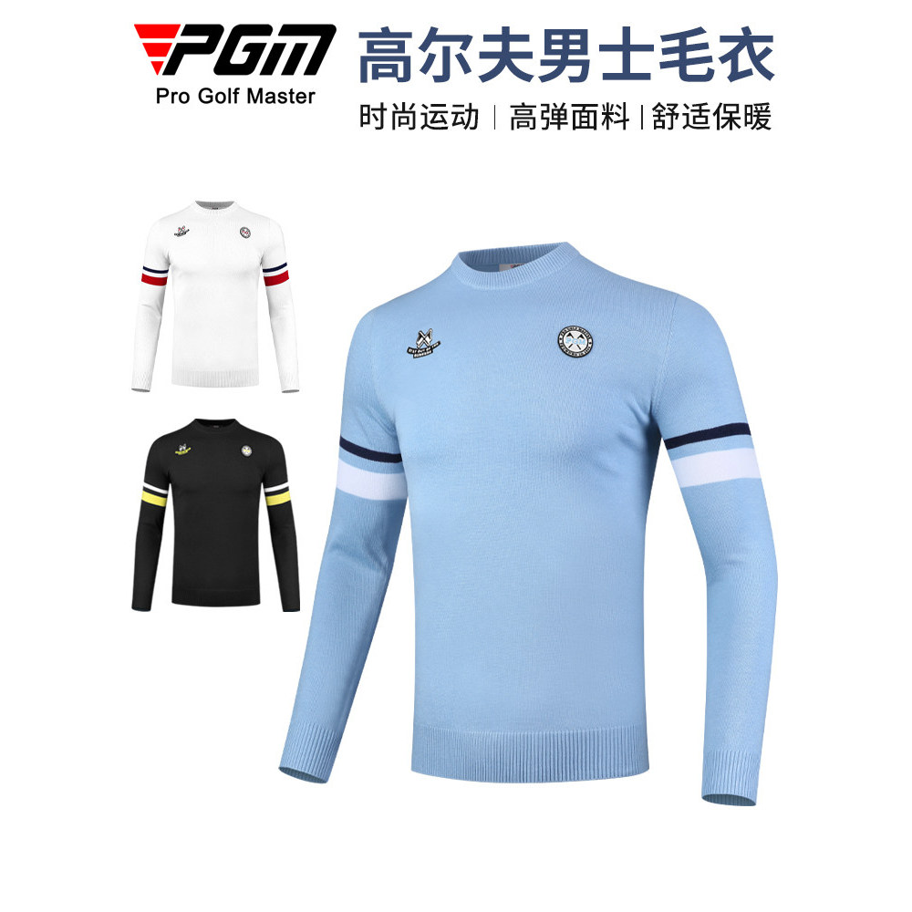 PGM Roupas de Golfe Suéter Masculino Camiseta de Manga Comprida Primavera Malhas Roupas Esportivas Masculinas Jaqueta To