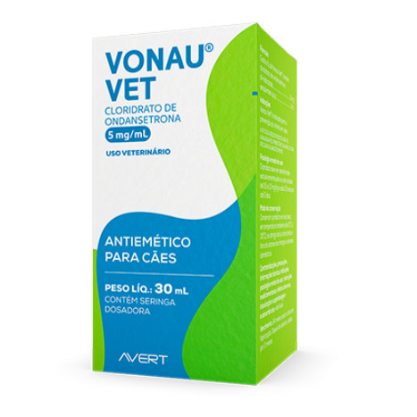 ANTIEMÉTICO - PREVENÇÃO DE VÔMITOS PARA CÃES - VONAU VET AVERT 30ml