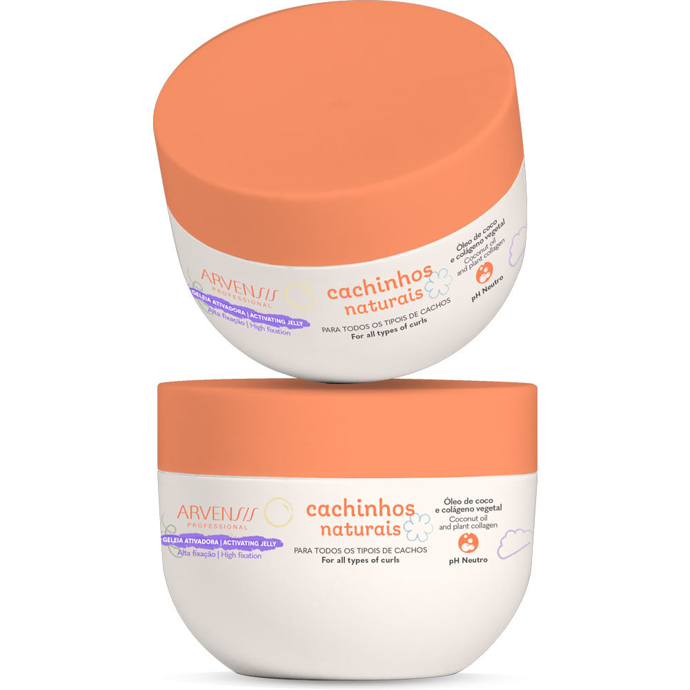 Geleia Ativadora Arvensis Cachinhos Naturais 250g