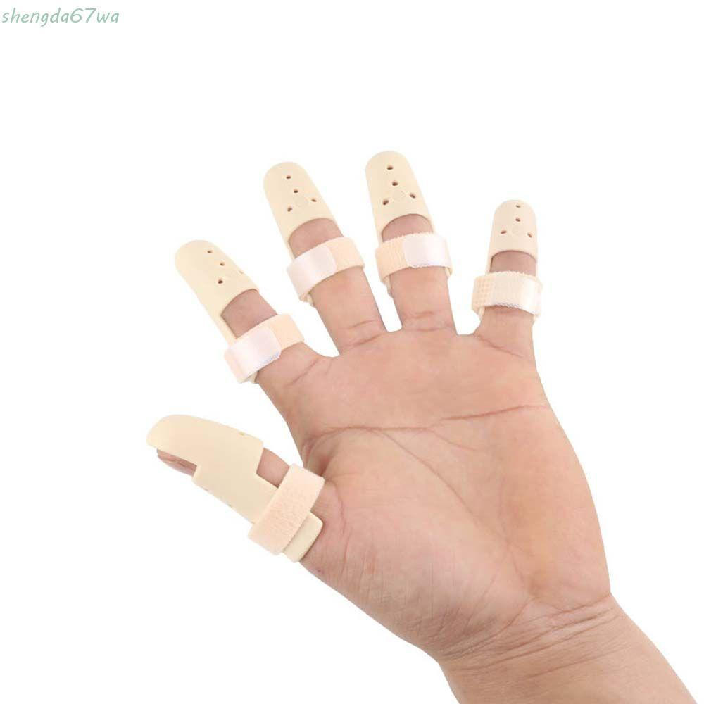 SHENGDA Tala De Dedo Ajustável DIP Joint Mallet Ferramentas De Cuidados De Reparo Cinta De Correção De Suporte De Articu