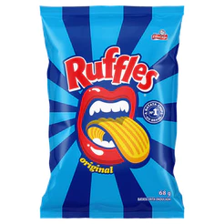 Ruffles Batata Frita Ondulada Original Elma Chips 68g