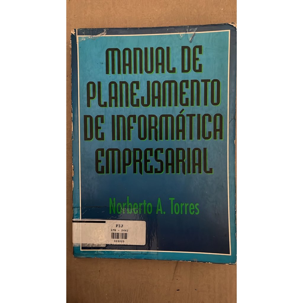 Manual de planejamento de informatica empresarial