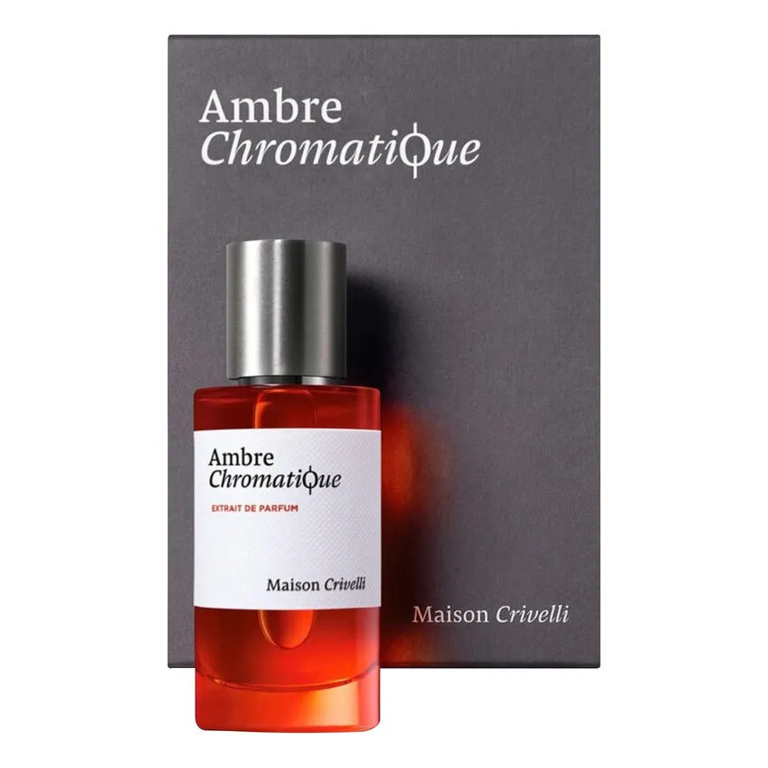 Perfume Maison Crivelli Ambre Chromatique Extrait De Parfum Nicho Importado Ambarado Unissex