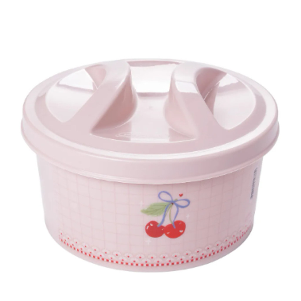 Porta Sabão para Pia Plástico Rosa Cereja Organizador de Cozinha
