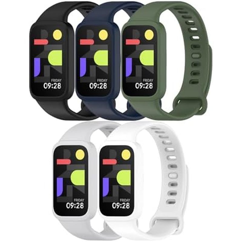 Bandas De Reposição Compatíveis Com Xiaomi Smart Band 9 Active E Redmi 3