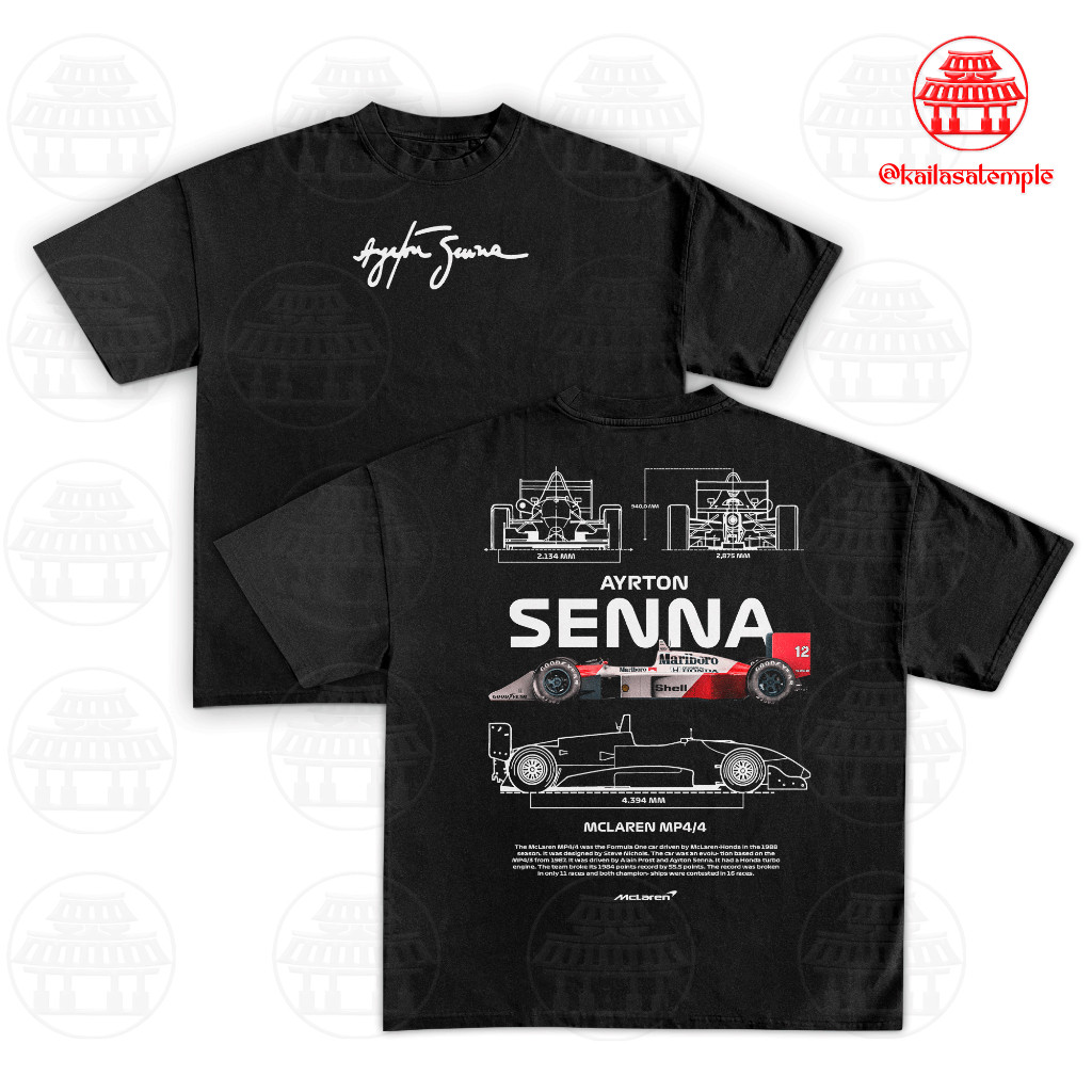 Camiseta Oversized Formula 1 McLaren F1 100% Algodão Conforto Edição Limitada Estilo Unissex Streetwear