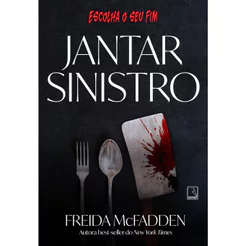 Livro Jantar sinistro - Capa Comum