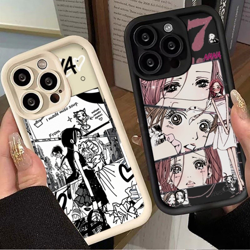 Anime Oosaki Nana Capa De Telefone De Desenho Animado Para Samsung Galaxy A17 A07 A14 A25 A54 A56 A36 A26 A24 A14 A15 A1