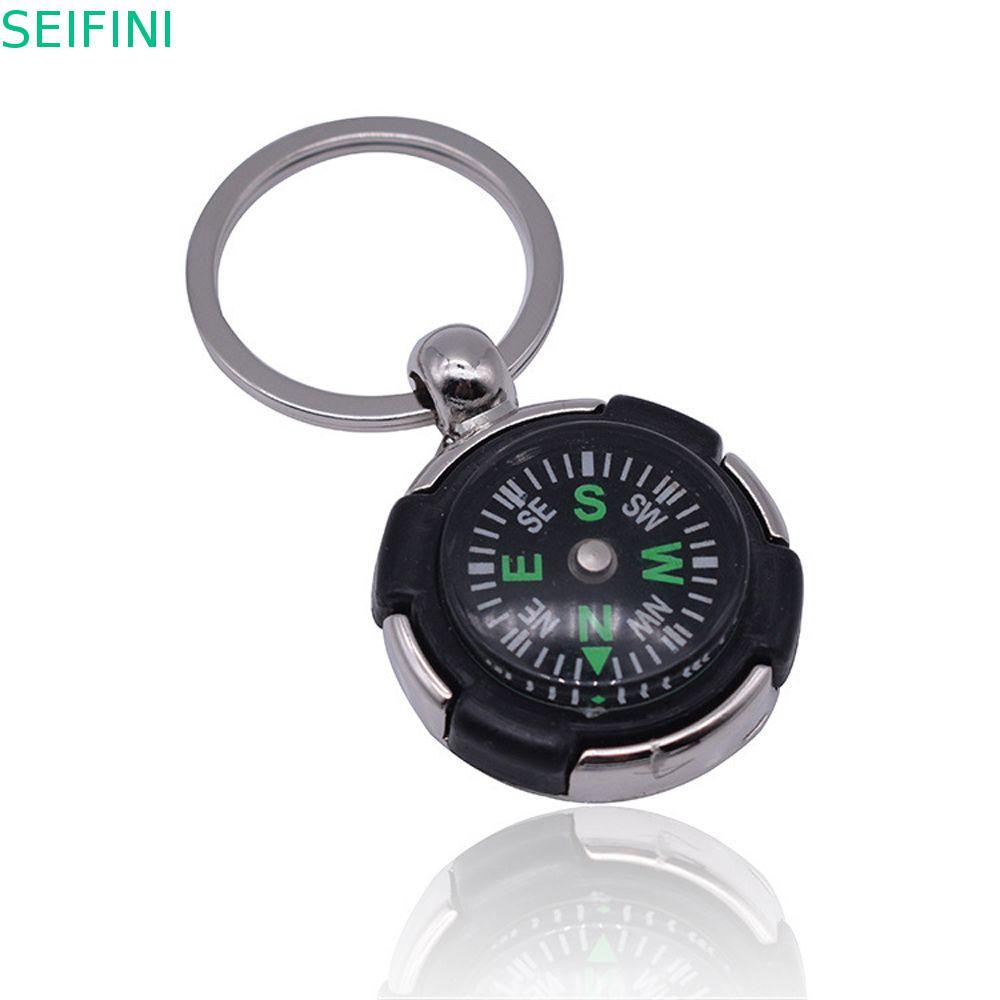 SEIFINI Chaveiro Navegador De Viagem Bom Ajudante Equitação Ao Ar Livre Aventura Bússola De Bolso