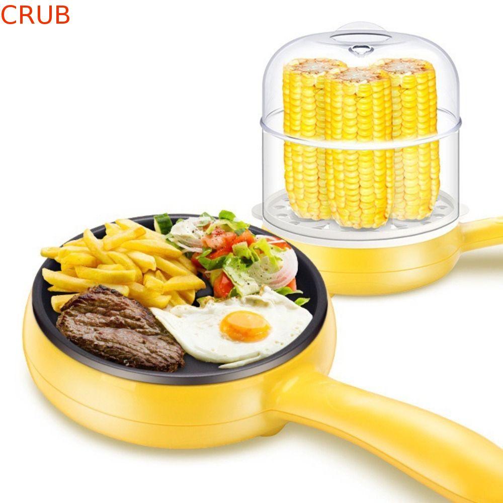 Panela Elétrica De Ovos Multifuncional , Mini Máquina De Café Da Manhã , Fritos , Bife Frito , Vaporizador De Alimentos