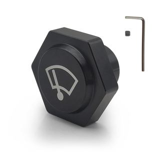 Botão de Controle do Limpador de Para-brisa em Alumínio Compatível com Ford Truck F150 F250 F350 1985-1991, para Ford Br