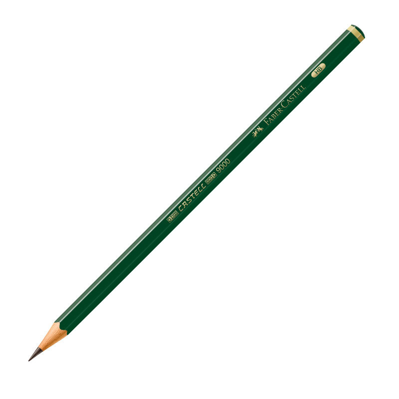 Lápis preto HB 9000 319000 Faber-Castell