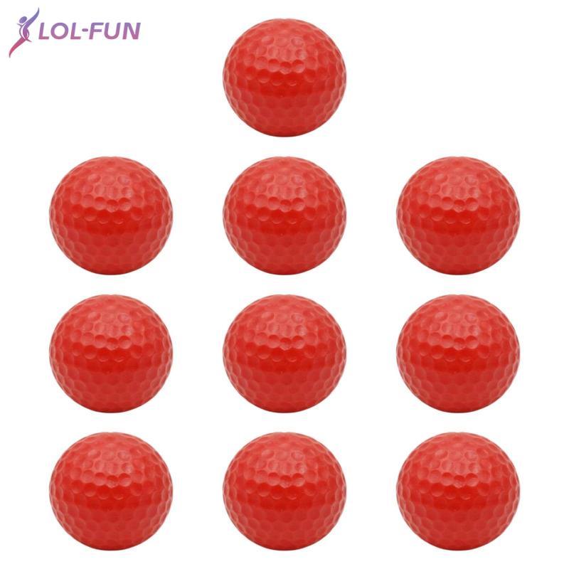 [Brcolaxi1] 10 Peças Bola Colorida Para Prática De Golfe Aquática Fácil De Recuperar Equipamentos Esportivos