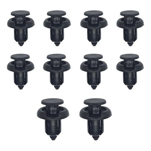Kit 10 Presilha Protetor Inferior Para Honda Fit New Civic City Hrv Crv Todos