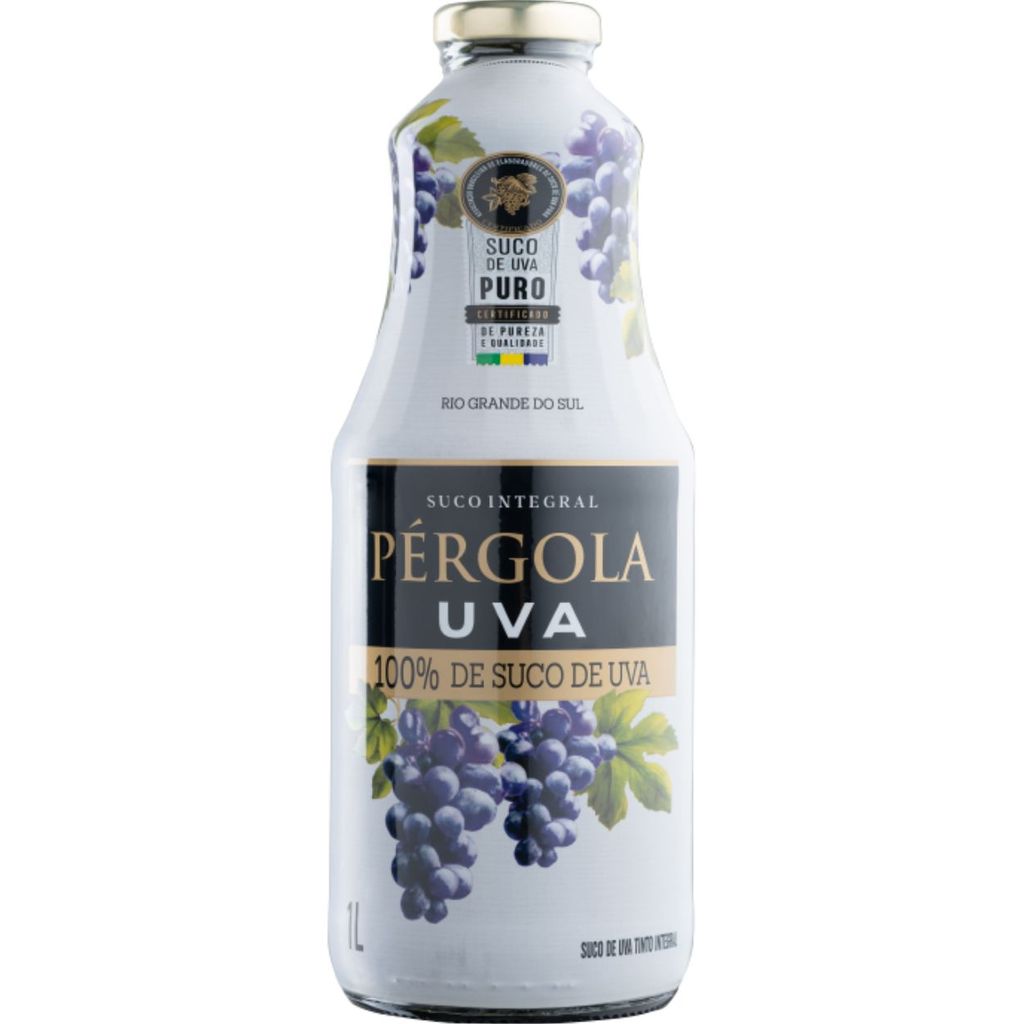 Suco de Uva Tinto Integral Pérgola 1 Litro
