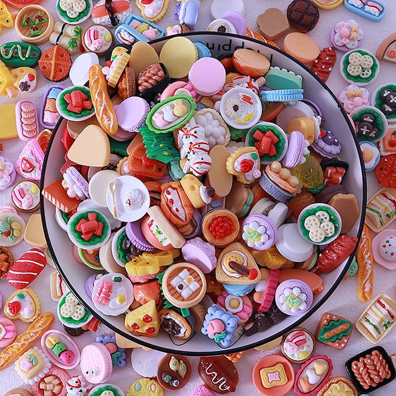 [Dhiint] 10 Peças Casa De Bonecas Mini Brinquedos De Comida Decoração De Cozinha Acessórios De Para Crianças Brinquedo D