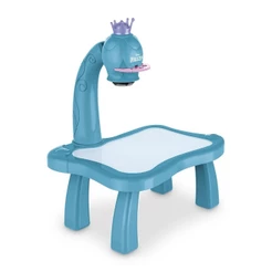 Mesa Projetora Frozen Multikids Com 24 Desenhos - Br2534 Azul