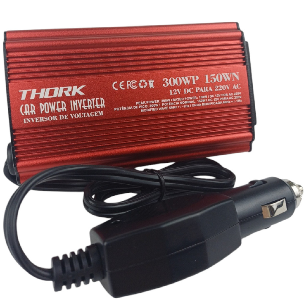 Imagem Inversor Universal 300W Pico/150W Nominal 12V 220V UN