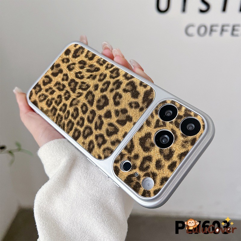 Capa De Telefone Com Estampa De Leopardo Para Samsung Galaxy A27 A37 A36 M36 F36 A35 A34 A33 A32 M32 A31 A26 A25 A24 A23