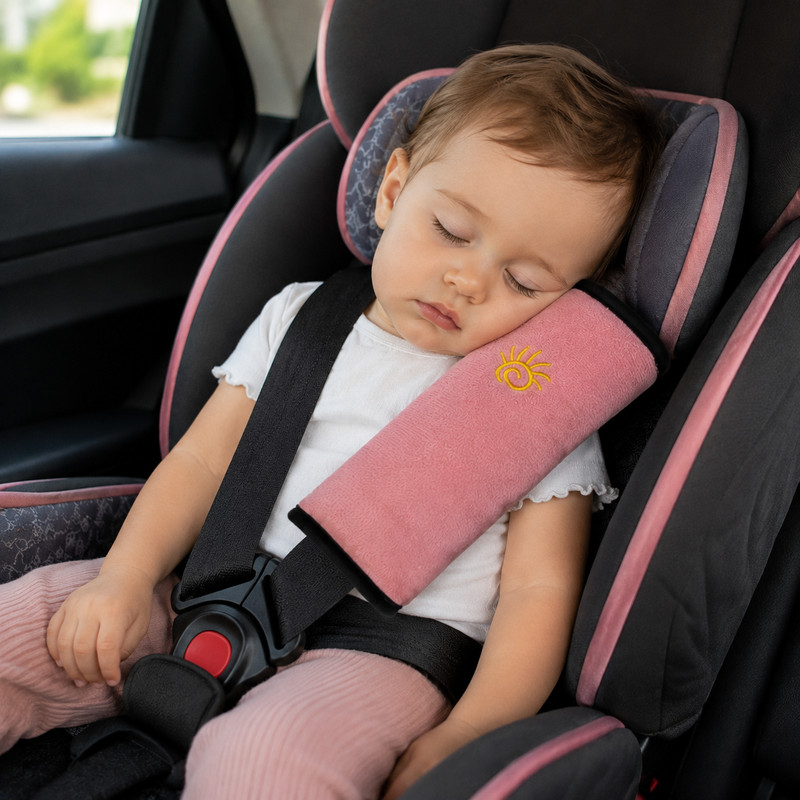 PROTETOR P/CINTO DE SEGURANÇA ALMOFADA PESCOÇO APOIO INFANTIL BEBE CRIANÇA