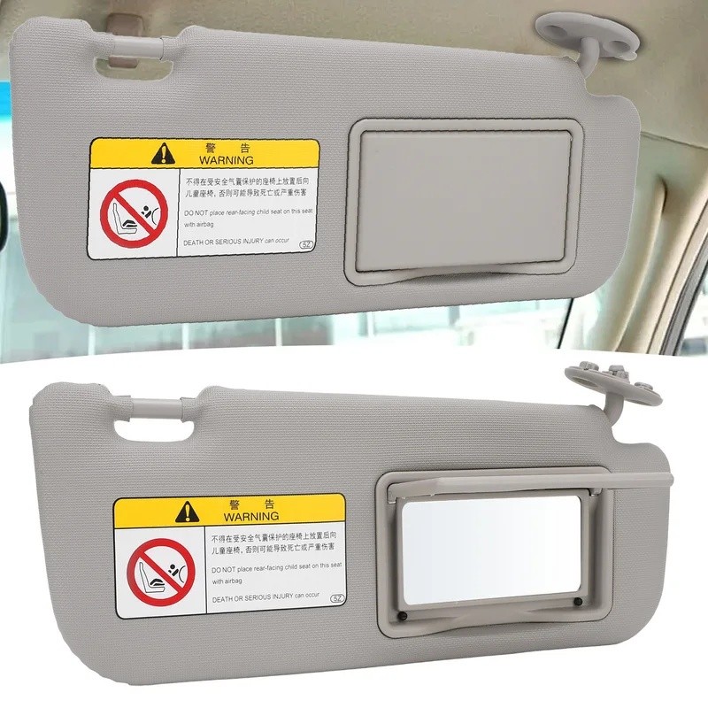 Viseira Solar Dianteira Direita Do Carro 7431002substituição G40b0 Para Toyota Corolla 2014-2019 Acessório Interior Guar