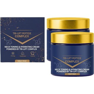 Complexo de Peptídeos Tri-Lift, Peptídeo Tri-Lift Contra Rugas e Envelhecimento, Hidratante Firmador para Pescoço e para