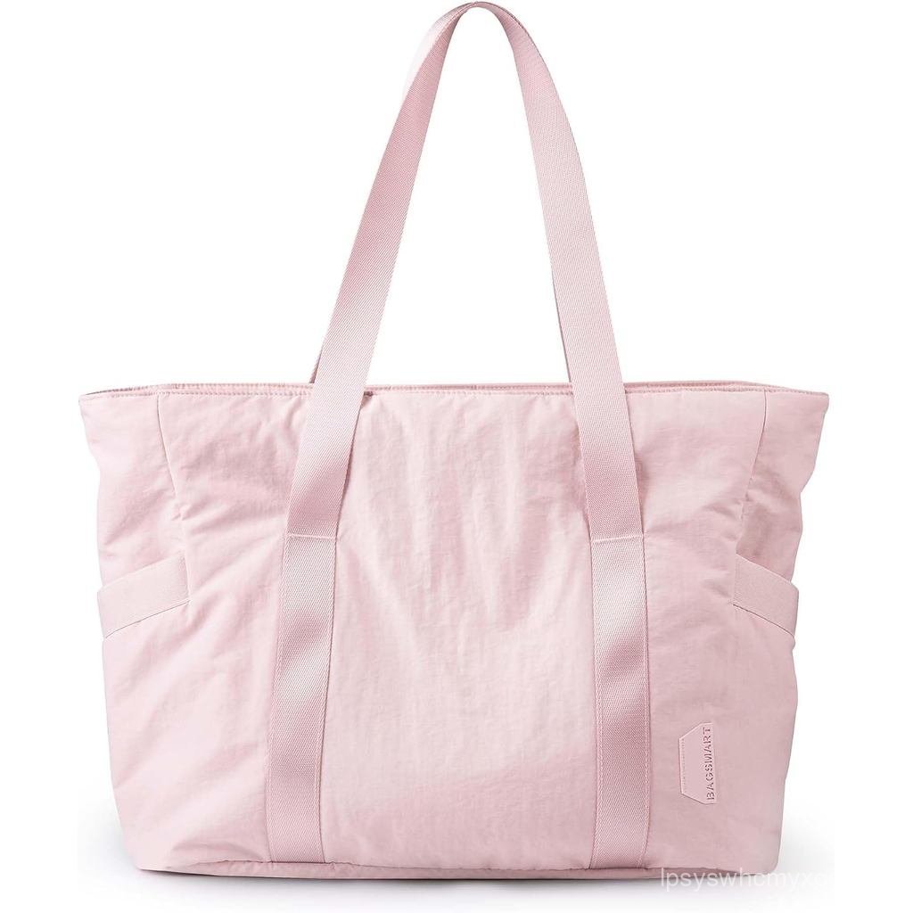Bolsa Tote BAGSMART para Mulheres, Bolsa Tote com Zíper, Bolsa de Trabalho com Compartimentos, Bolsa de Ombro para Enfer