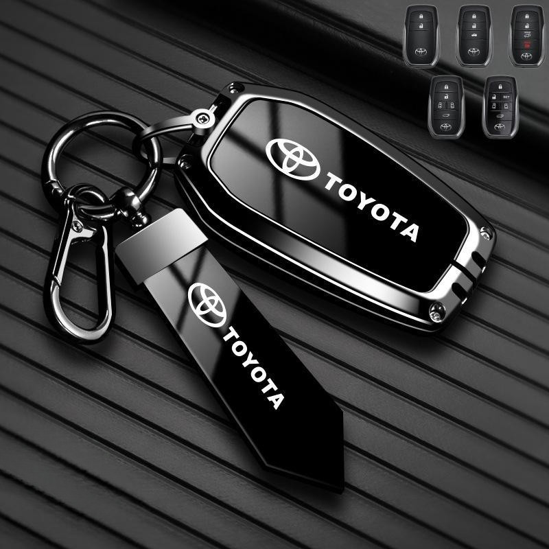 Capa De Chave Remota De Carro Para Toyota Land Cruiser Camry Coralla Rav4 Alphard/Vellfire Highland Riez Prado Inova , P