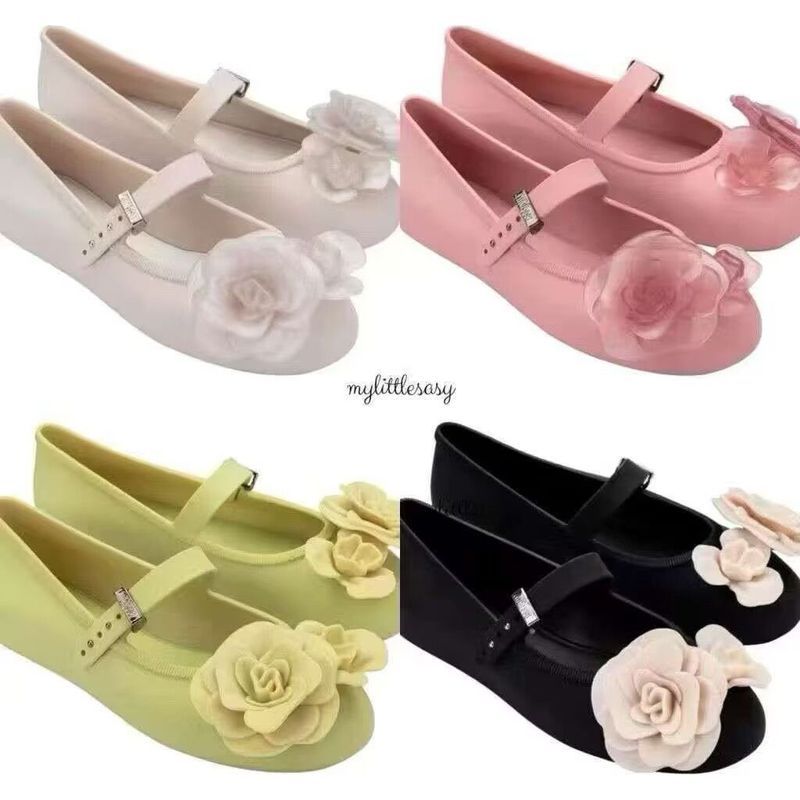 Jelly sapatos femininos sandálias melisa sapatos femininos camélia sapatos de praia sola macia sapatos de dedo do pé red
