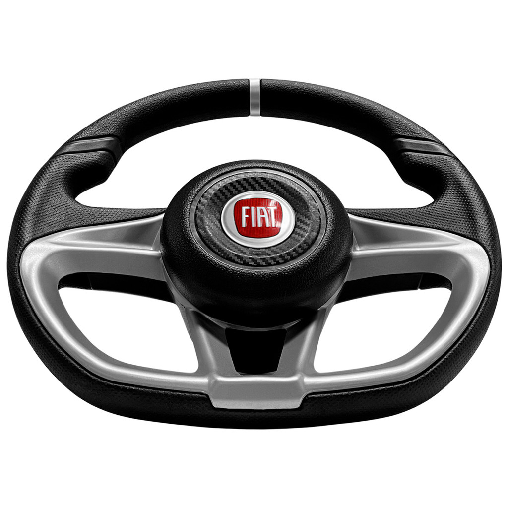 Volante esportivo Fiat Palio Uno Fire Mille Punto Stilo Siena Strada Mobi Linea Ducato Doblô Idea — imagem 2 de 2