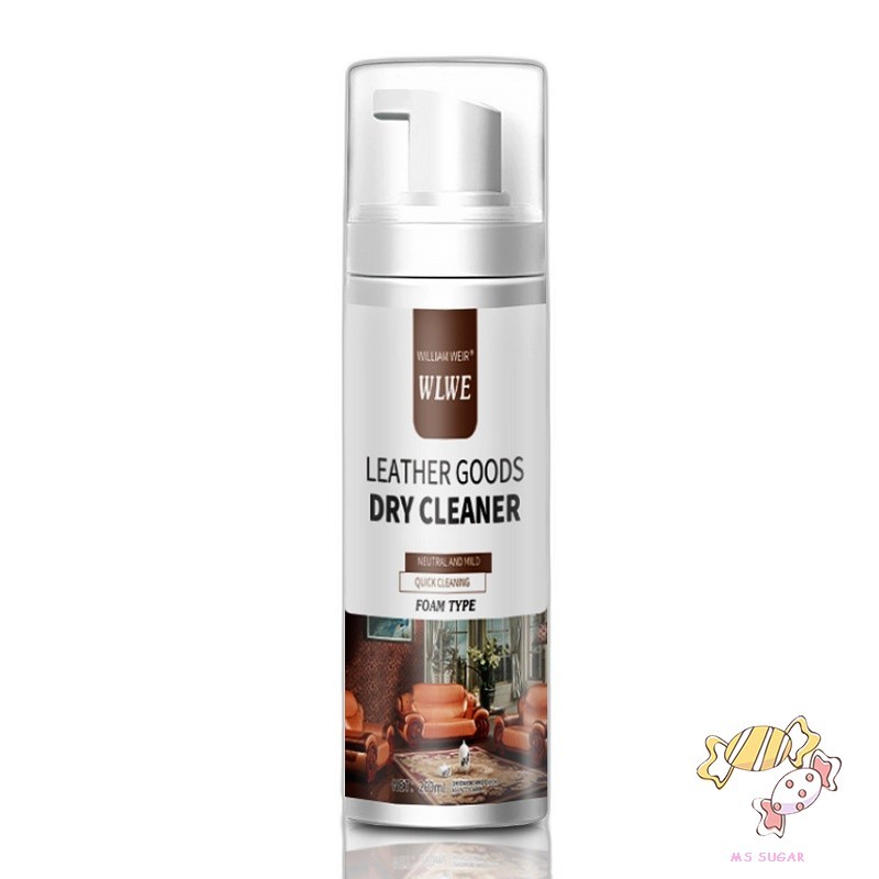 Limpador De Couro Para Sofá De Assentos De Carro-Fórmula Ecológica De 200ml