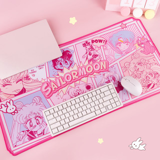 FTTOT água gelo lua Mouse pad marinheiro lua Anime teclado de grandes dimensões mesa do computador almofada de pulso