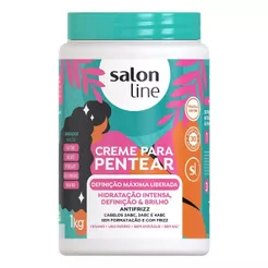 Creme Para Pentear Salon Line Definição Máxima Liberado 1kg