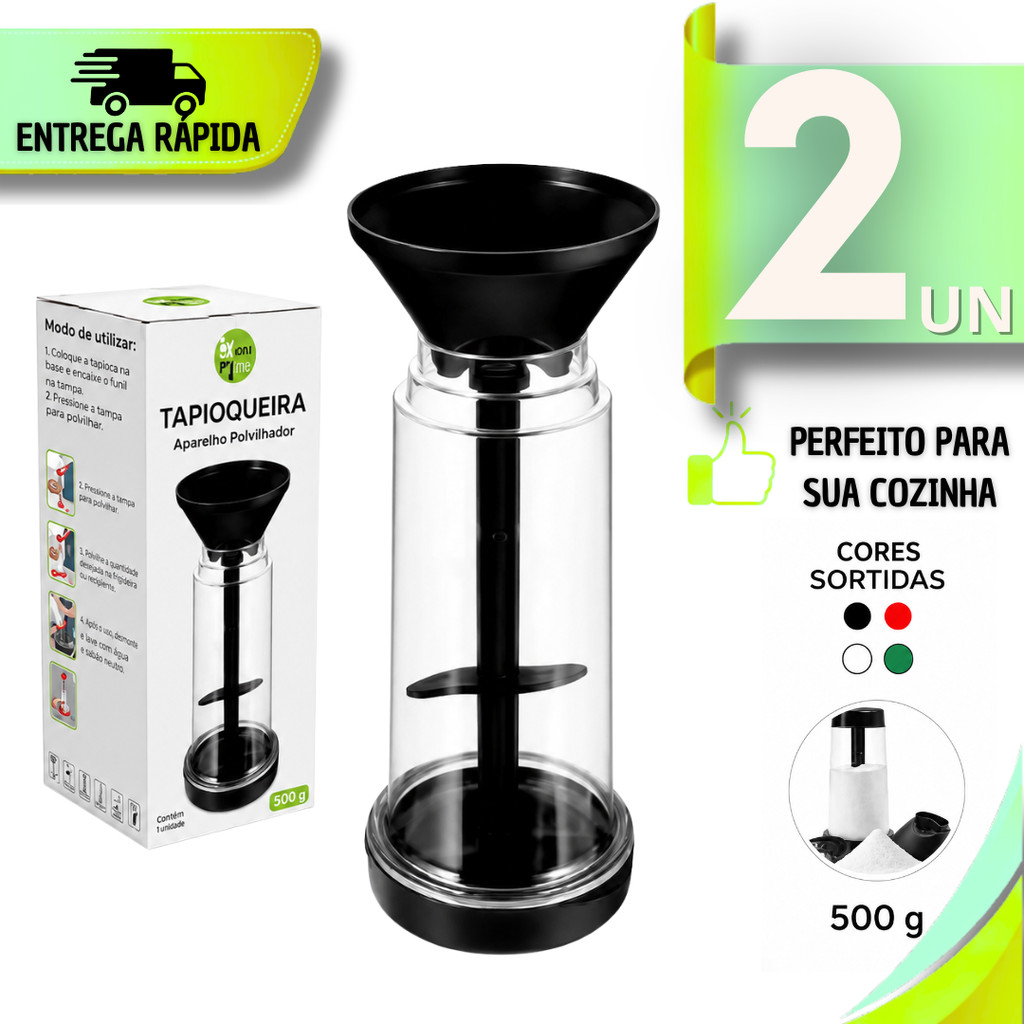 Ideal para Tapiocas Tapioqueiras Polvilhador Para Armazenar Farinha Beiju E Tapioca Peneira Qualidade Utensílios
