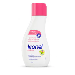Sabonete Íntimo Feminino Kronel 80mL Aroeira e Leite de Aveia pH 4.5 | Frescor e Proteção Diária