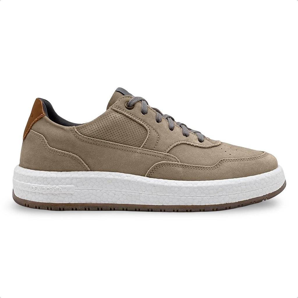 Tênis De Couro Democrata Masculino Denim Drake Pulse 600101
