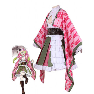 Ganlu templo Milibulu cos roupas Demon Slayer 5o aniversário Festival Anime traje bidimensional empregada traje