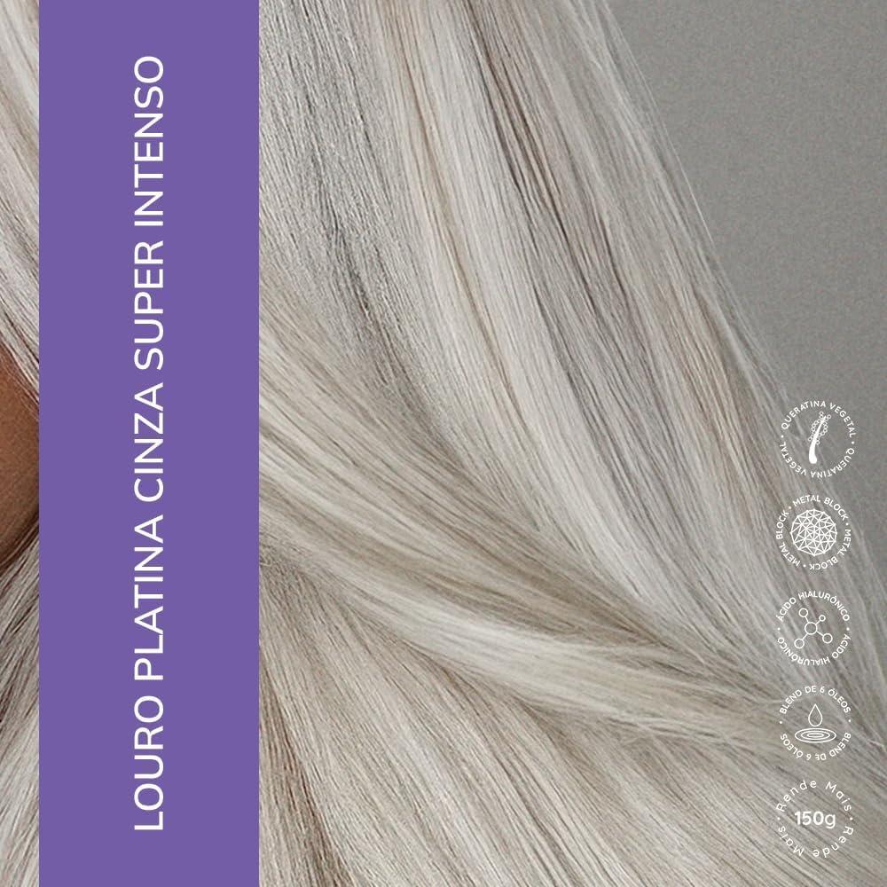 Coloração Creme S/ Amônia Loiro Platina Cinza 12.11 Alfaparf Alta Moda 120G — imagem 2 de 2