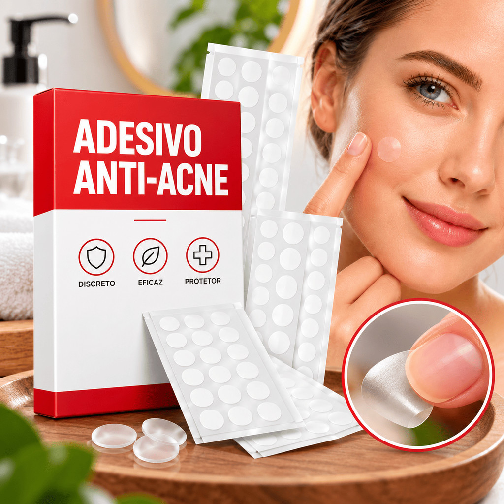 360x Adesivos Secativo Transparente Secador Acnes E Espinhas Inflamações Discreto Antiacne Uso Diurno Noturno Peles
