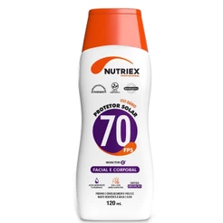 Protetor solar facial e corporal FPS70 120 ml - 64790 Nutriex