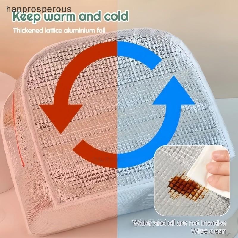 Bonito Isolado Dos Desenhos Animados Crianças Almoço Saco Impresso À Prova Dwaterproof Água Reutilizável Comida Tote Par