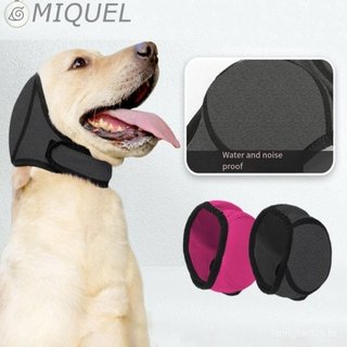 MIQUEL Capas Para Orelhas De Cachorro , Proteção Auditiva , Anti-Ruído , Protetor De Orelha Calmante Cães , Protetores A