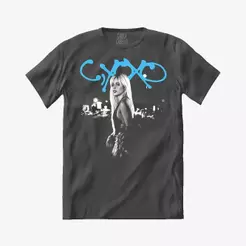 Camiseta Camila Cabello - C,XOXO LOOK BACK T-SHIRT - Preta
